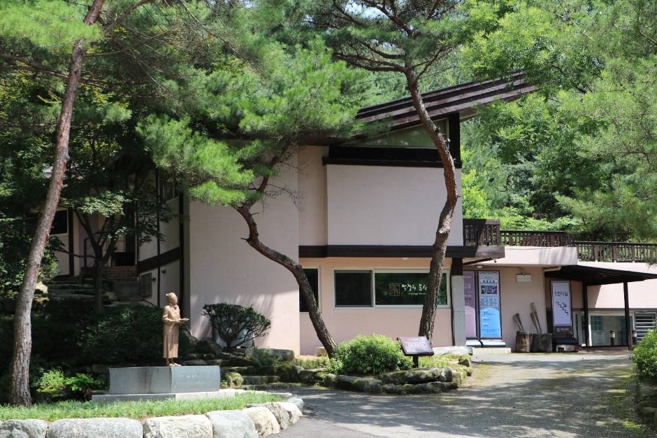 박경리 뮤지엄 내부 전시