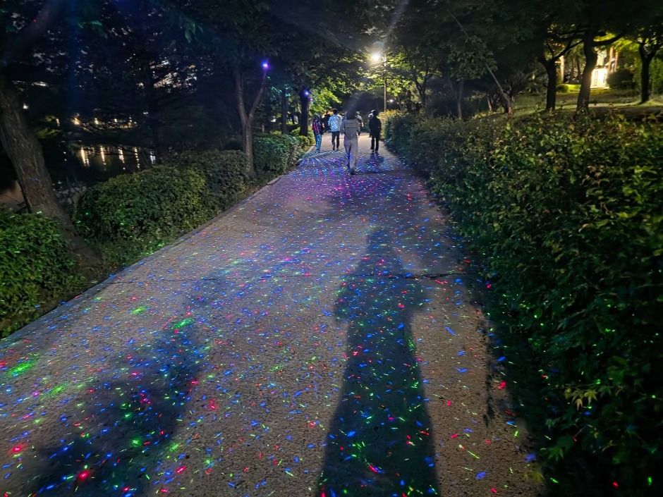 만석거 새빛축제 오로라